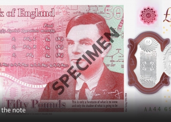 超酷细节意义深远！ 50英镑新钞向图灵致敬