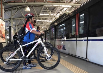 无额外收费！乘客可携脚车搭LRT、MRT、BRT和Monorail