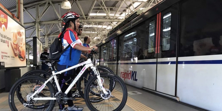 无额外收费！乘客可携脚车搭LRT、MRT、BRT和Monorail