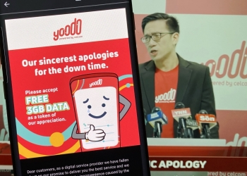 用户服务受干扰 Yoodo道歉并提供免费3GB数据