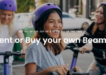 推长期租借配套！ Beam电动滑板车每月只需RM150