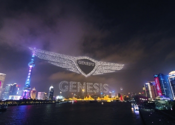 3281架无人机表演 捷尼赛思破吉尼斯世界纪录