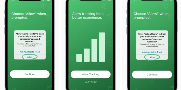 若诱导用户接受被追踪  苹果将下架违规App！