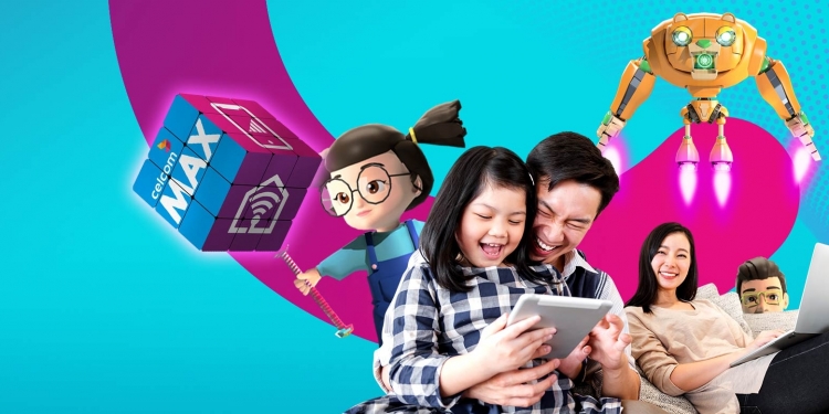 每月RM21折扣！ 天地通推Celcom Max配套