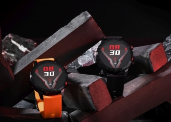 努比亚红色魔力手表 首创足球运动模式