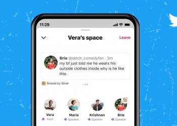 推特启用Spaces 有600追踪者即可开聊天室