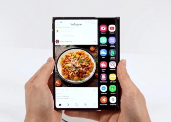 三星展示S型折叠屏幕等新技术