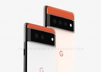渲染图曝光！Google Pixel 6和Pixel 6 Pro崭新设计亮眼