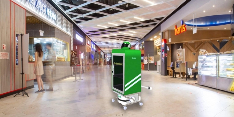 聚合不同餐厅订单!狮城Grab将测试跑腿机器人