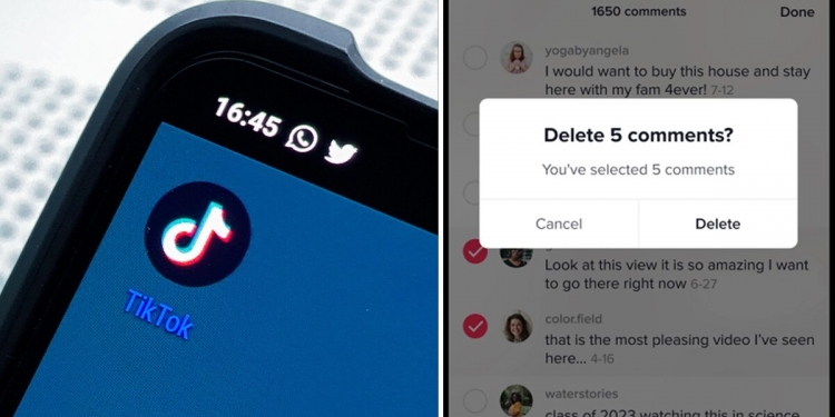 TikTok推批量删除及举报功能