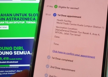 预约不到阿斯利康疫苗？快看MySejahtera或有惊喜！