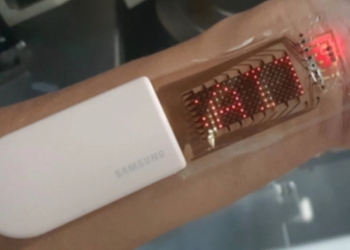 监测心律更舒适！三星开发可伸缩贴片屏幕