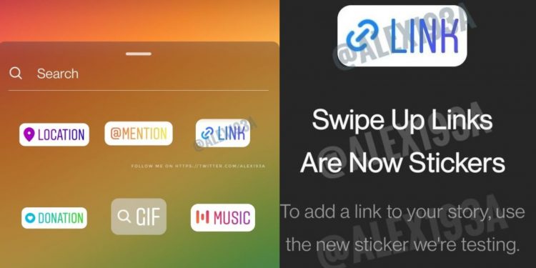 分享链接更方便！Instagram限时动态将新增贴纸