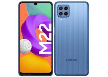 三星Galaxy M22渲染图曝光