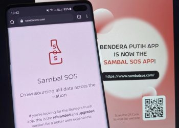 3大学生响应挂白旗运动！4天内开发Sambal SOS App支援