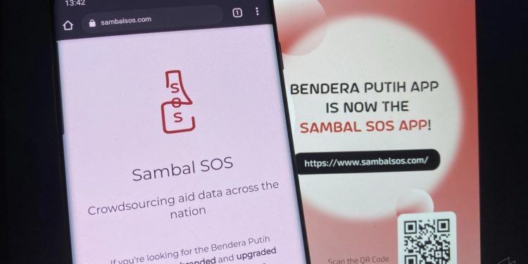 3大学生响应挂白旗运动！4天内开发Sambal SOS App支援