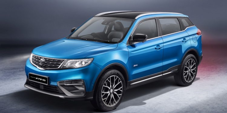 最新宝腾X70 SE：基本上是“黑暗模式”的X70