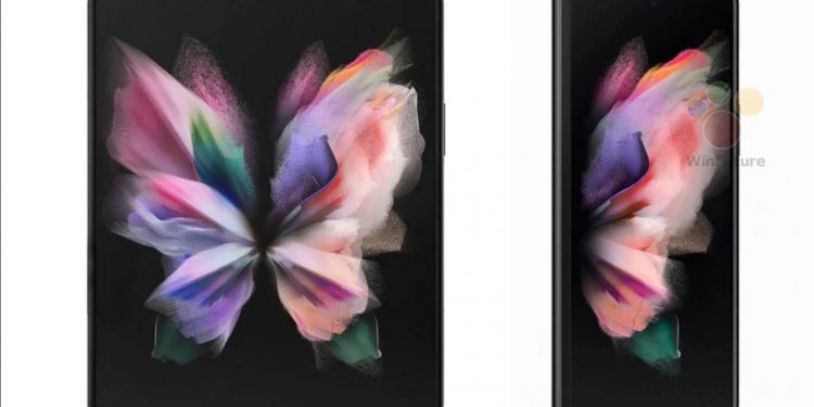 S Pen料插在外壳脊柱！ Galaxy Z Fold 3渲染图曝光