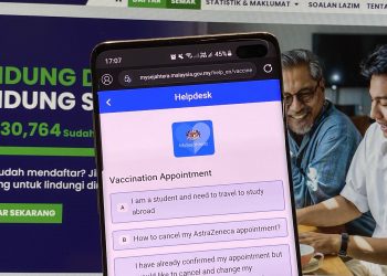 MySejahtera接种预约无捷径！民众受促别再传信息到HelpDesk