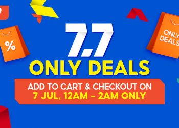 Shopee 7.7大促销！科技产品优惠高达77%