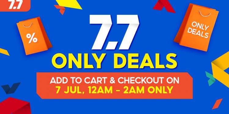 Shopee 7.7大促销！科技产品优惠高达77%