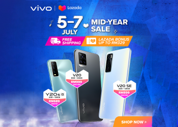 vivo x LazMall年中促销活动来了！