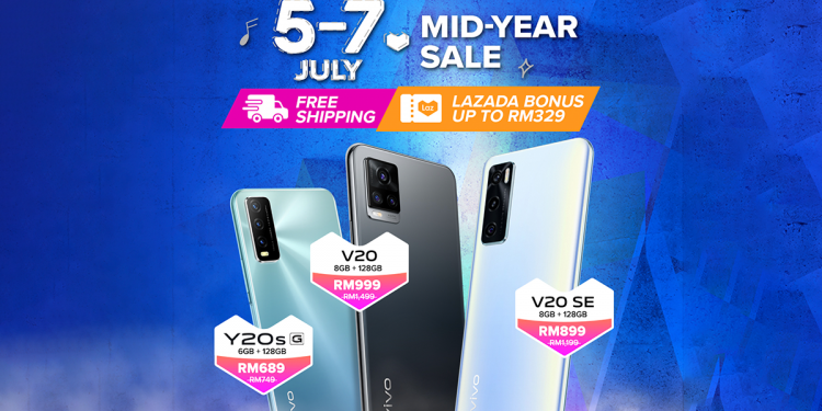 vivo x LazMall年中促销活动来了！