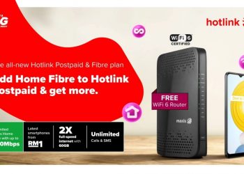 最低每月RM149 明讯推Hotlink后付搭光纤宽频配套