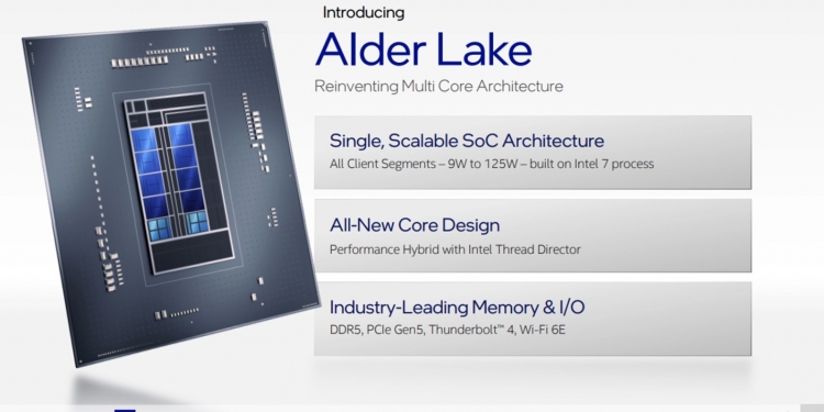 英特尔第12代酷睿处理器 混合架构曝光