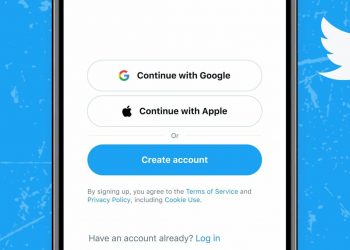 推特用户可用Apple ID和谷歌账号登录