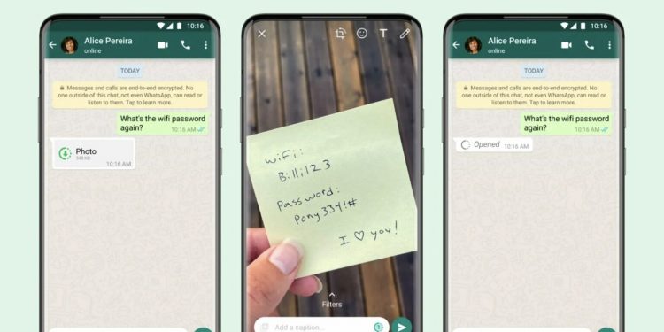 又有新功能！WhatsApp发送影音附件可设“查看一次”