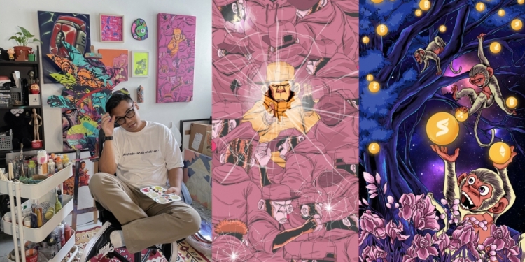 大马街头艺术家售两系列NFT作品 赚逾160万令吉!