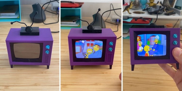 能随机播放剧集 网民自制迷你版《辛普森家庭》电视