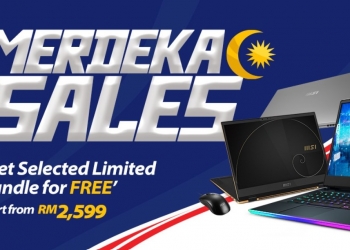 MSI国庆限量促销最低RM2599起! 千万别错过这几款超强电竞笔电