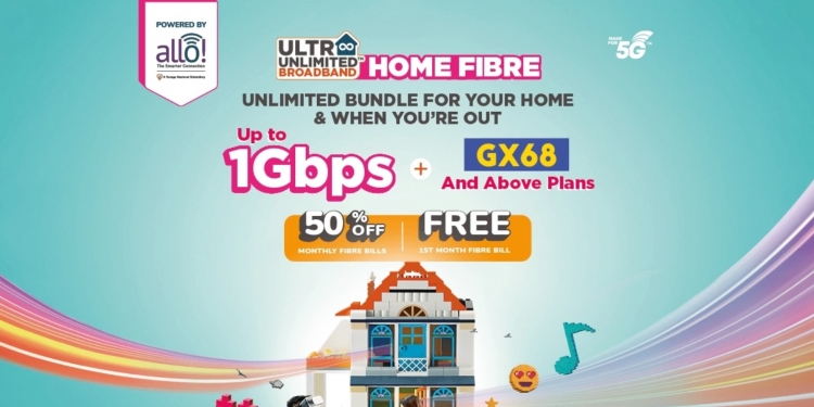 首两年享有50%优惠 U Mobile推家庭光纤宽频配套