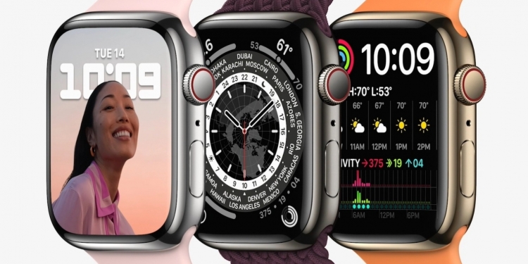 Apple Watch Series 7发布 配备更大抗裂屏幕