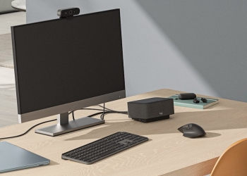 可当喇叭或进行线上会议！Logitech推出多功能扩展坞