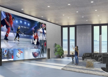 客厅放普通电视显得太“小气”？考虑这款325寸LG Extreme家庭影院8K屏幕！