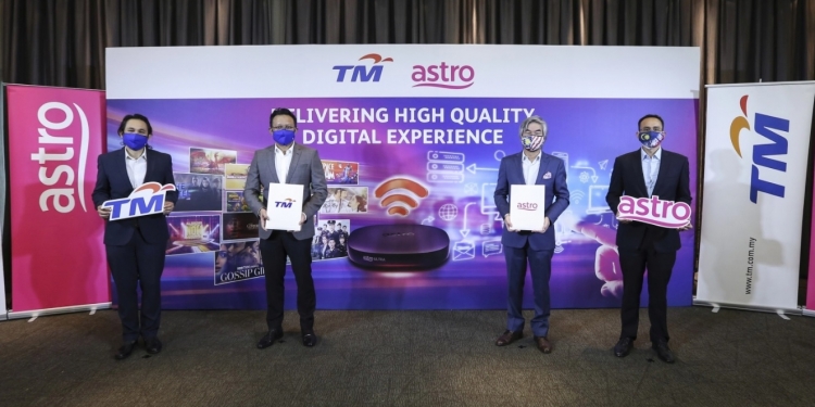 Astro与马电讯合作 透过HSBB网络提供高质量数码体验