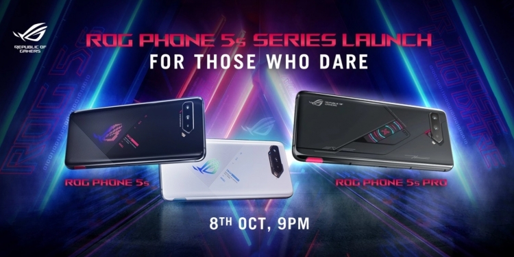 搭载骁龙888+处理器 ROG Phone 5s系列10月8日发布