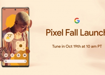 谷歌Pixel 6系列10月19日发布