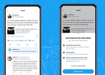 提醒用户勿变“酸民” 推特测试新功能打造友善环境
