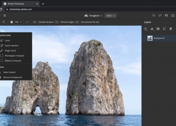 仅可基本编辑  Adobe推网页版Photoshop
