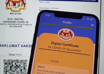 新功能！民众可在MySejahtera下载和打印疫苗证书