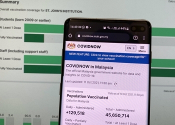 快速方便！COVIDNOW可查询各校师生接种疫苗率
