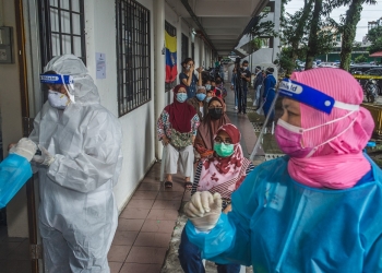 新增确诊病例比昨天微降！今报5854人染疫