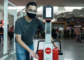 亚航即日起在KLIA2 推出脸部识别登机系统