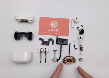 拆解视频：AirPods 3电池比Pro小33%  续航能力却更长