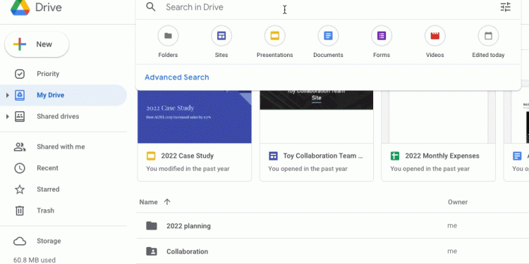 新增Search Chips功能！谷歌优化Google Drive搜索体验