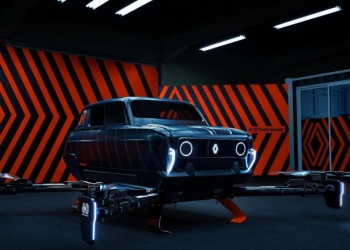 配合60周年庆致敬经典！雷诺打造AIR4飞行车